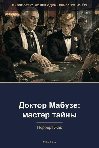 Обложка книги «Доктор Мабузе: мастер тайны»