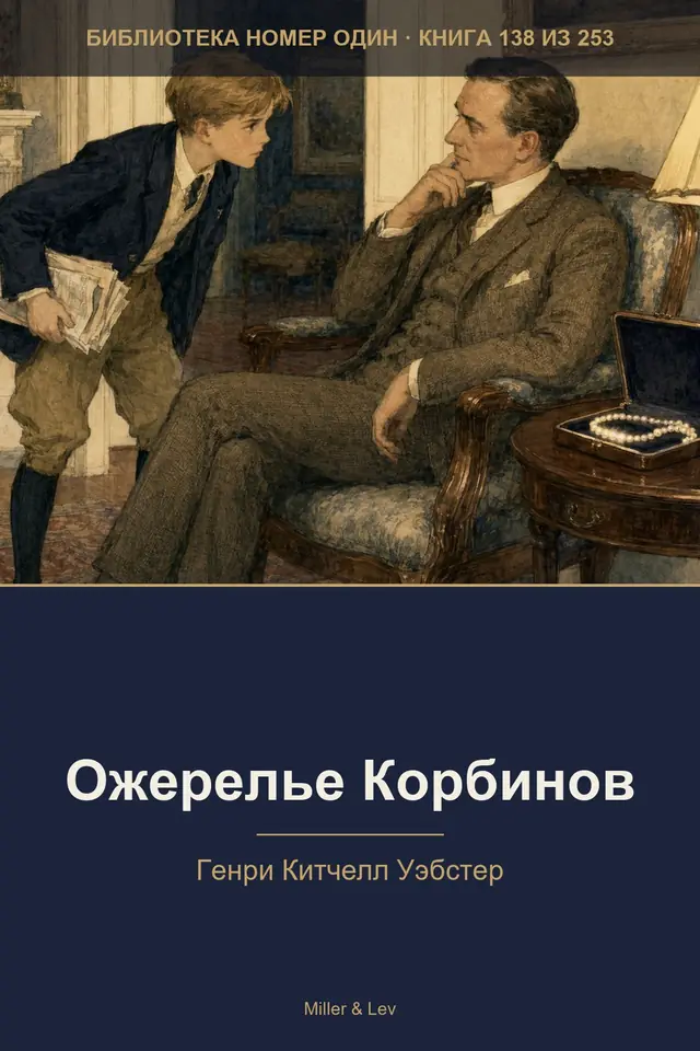 Обложка книги «Ожерелье Корбинов»