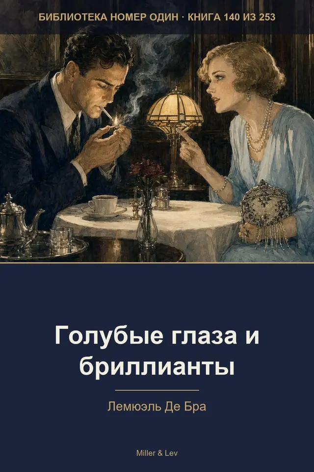 Обложка книги «Голубые глаза и бриллианты»