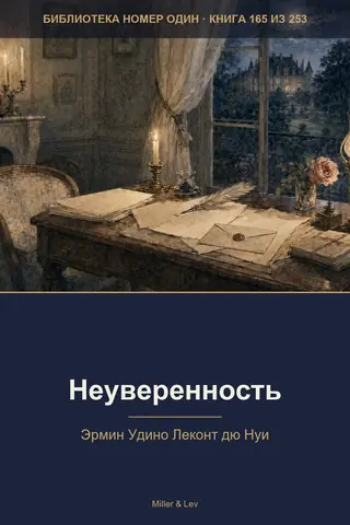 Обложка книги «Неуверенность»