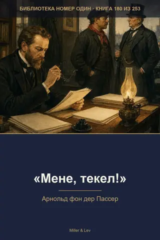 Обложка книги ««Мене, текел!»»