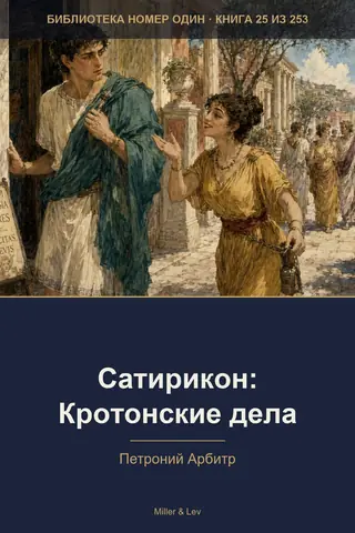 Обложка книги «Сатирикон: Кротонские дела»