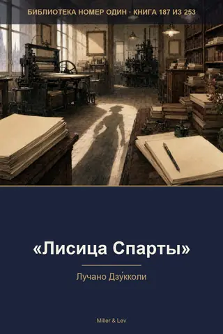 Обложка книги ««Лисица Спарты»»