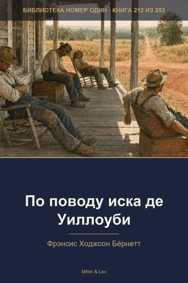 Обложка книги «По поводу иска де Уиллоуби»
