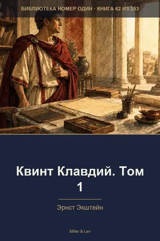 Обложка книги «Квинт Клавдий. Том 1»